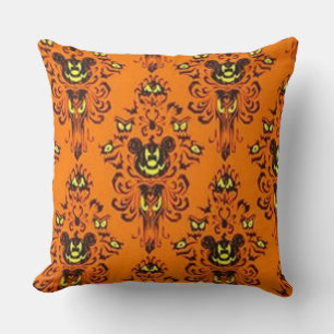 Coussin Souris Citrouille Effrayante