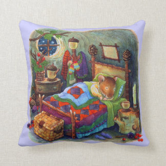 Coussin Souris somnolente