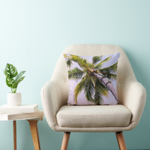 Coussin Sous le palmier des Caraïbes 1