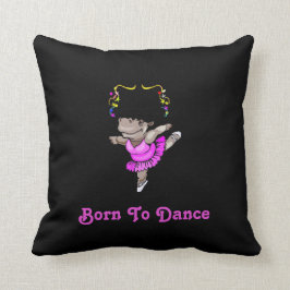 Coussin "Soutenu pour danser" le carreau de ballerine