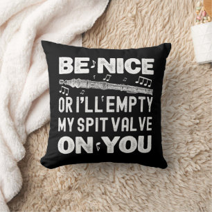 Coussin Soyez Gentil Je Viderai Ma Soupape De Purge Joueur