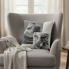 Coussin Soyez le mien Saint Valentin Couple Photo Love