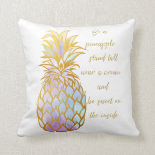 Coussin Soyez un carreau d'ananas