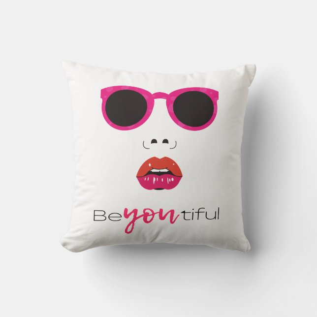 Coussin SoyezVOUStiful Throw Pillow (Recto)