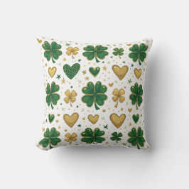 Coussin Sparkling St. Patrick's Motif Design