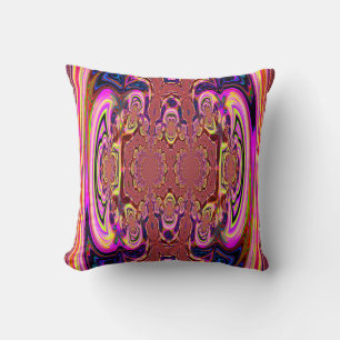 Coussin Spectaculaire Cosmique Orange