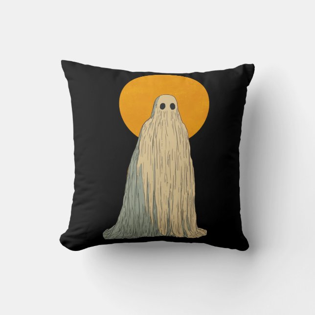 Coussin Spectre éthéré contre la Pleine lune (Recto)