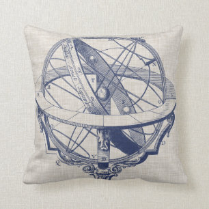 Coussin Sphère armillaire