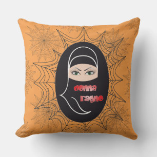 Coussin Spinnenfrau / Spiderwoman / donna ragno