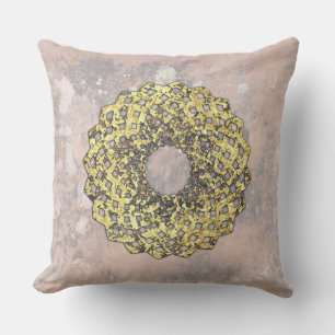 Coussin Spiral Weave Design Talking Canyons, Nouveau-Mexiq