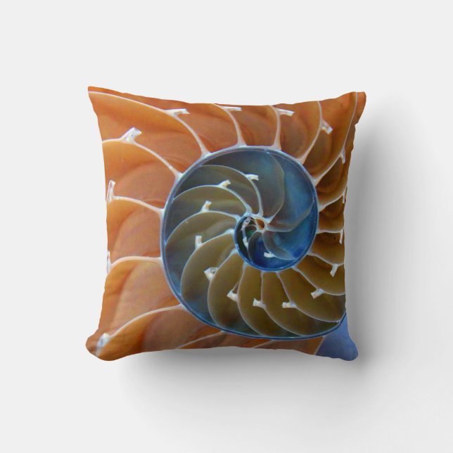 Coussin Spirales du Nautilus (Recto)