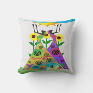 Coussin "Spiritualité ethnique et culture inspirante
