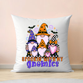 Coussin Spookin’ Avec Mes Gnomies : Amis Rétro Halloween