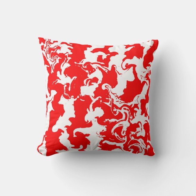 Coussin Spray rouge (Recto)