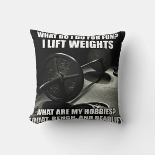 Coussin Squat, Banc, Deadlift - Motivation
