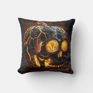 Coussin Squelette Jack-O-Lanterne