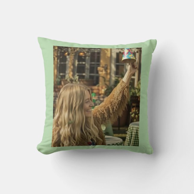 Coussin St Patrick’s Day Throw Pillow  (Recto)