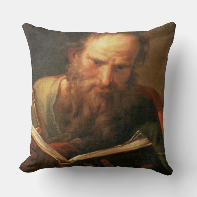 Coussin St Paul, c.1730 (pour des images de compagnon (Recto)