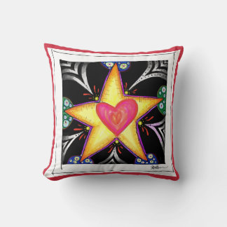 coussin 'Star Heart'