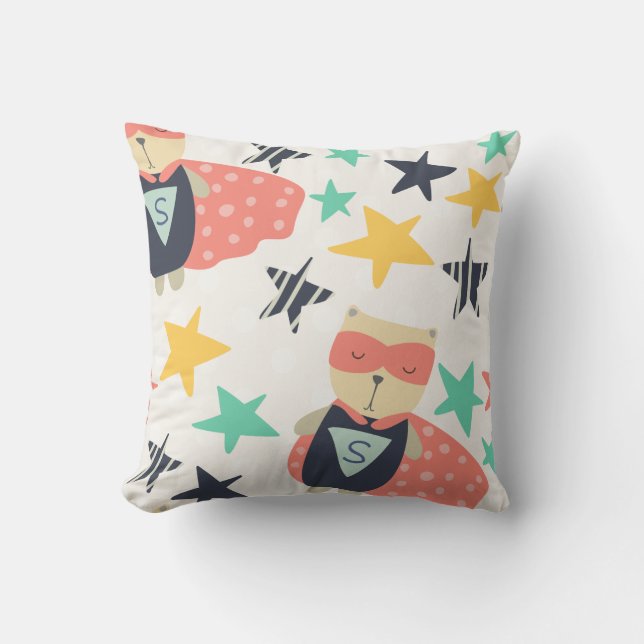 Coussin Star Super Hero (Recto)