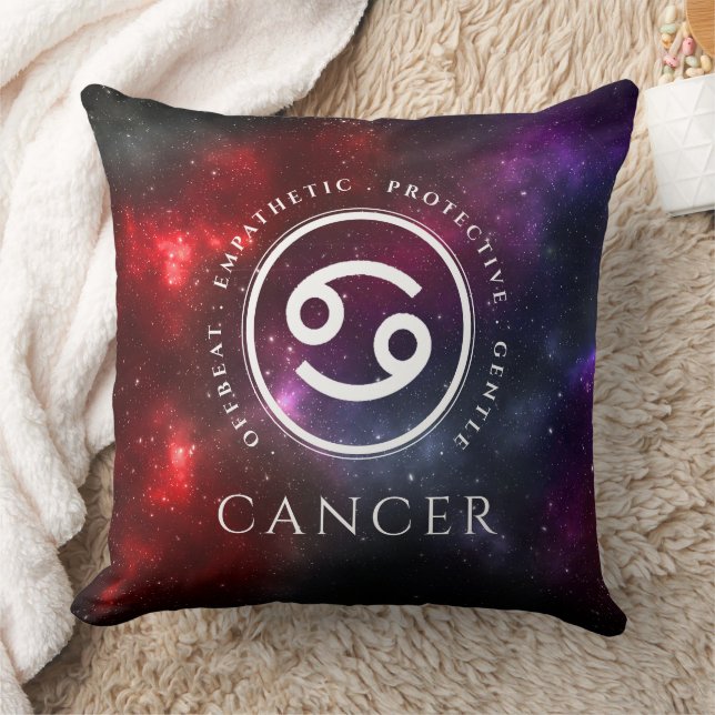 Coussin Starfield Cancer Crabe Western Zodiac (Couverture)