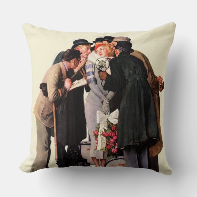 Coussin Starlette de Hollywood (Recto)