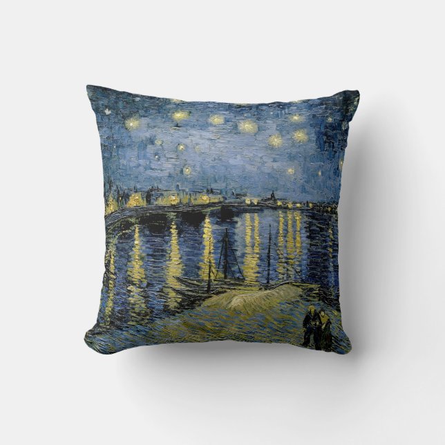 Coussin Starry Night Vincent van Gogh (Recto)