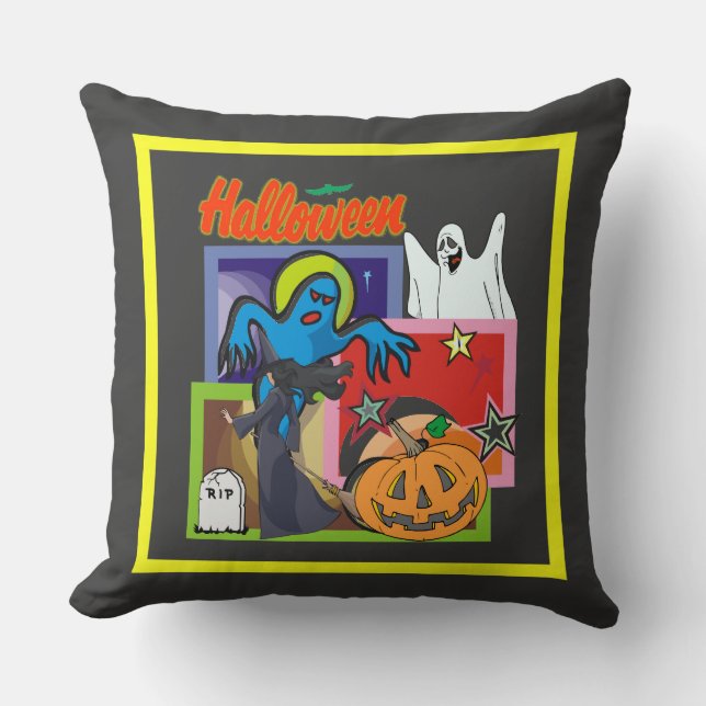 Coussin Stars of Halloween - (Recto)
