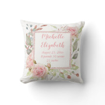 Stat florale rose de naissance