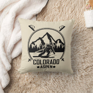 Coussin Station de ski Colorado Aspen