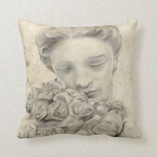 Coussin Statue dans le Jardin I