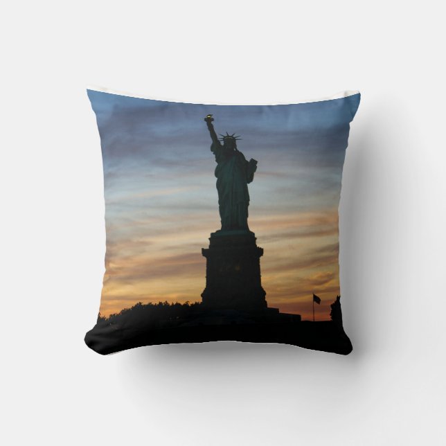 Coussin Statue de la Liberté #3 Jetez l'oreiller (Recto)