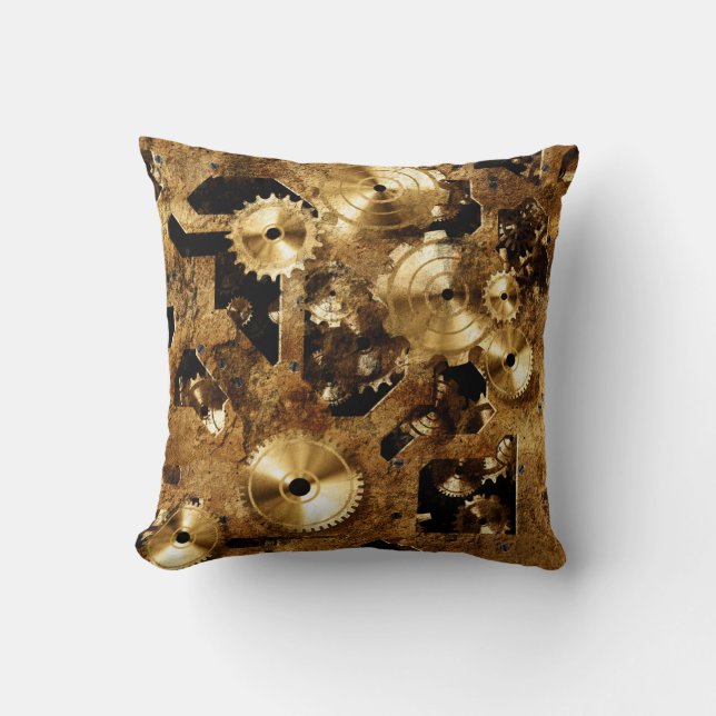 Coussin Steampunk (Recto)