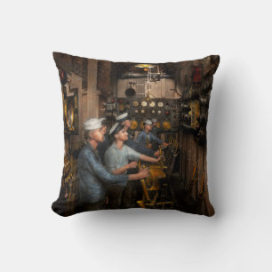 Coussin Steampunk - Contrôles sur les Etats-Unis Washingto