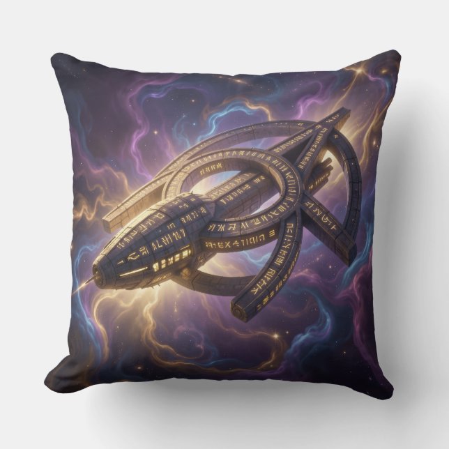 Coussin Stellar Path – Journey Through the Universe´14 (Recto)