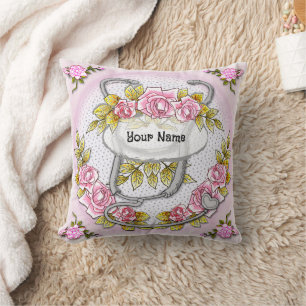 Coussin Stethoscope rose