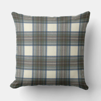 Coussin Stewart Blue Dress Original Tartan Carré