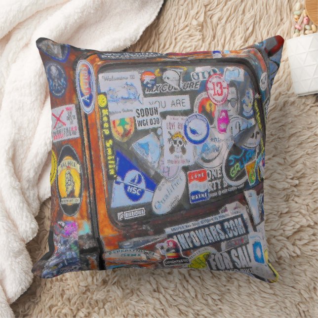 Coussin Stickers (Couverture)