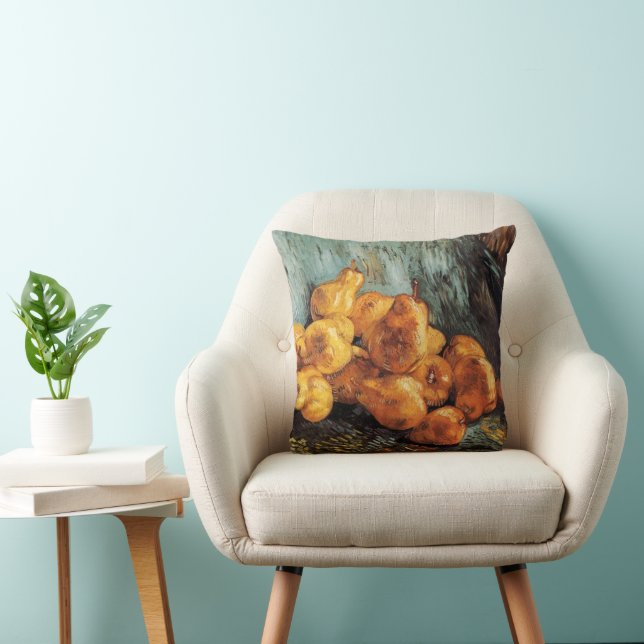 Coussin Still Life with Quince Pears de Vincent van Gogh (Chaise)