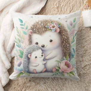 Coussin Storybook Woodland Babies Hedgehog Love