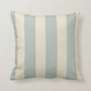 Coussin Stripe géorgienne Eau de Nil