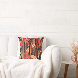 Coussin Style art déco élégant
