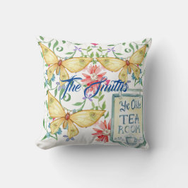 Coussin Style de jardin anglais personnalisé