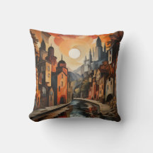 Style d'impressionnisme de paysage urbain - 2 côté