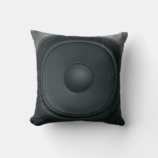 Coussin Style Grunge, arrière - plan haut-parleur audio
