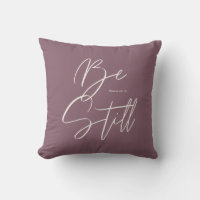 Style moderne Be Still Texte Psaume Couleur person
