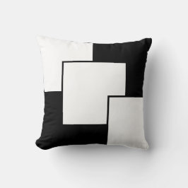 Coussin Style Noir Et Blanc