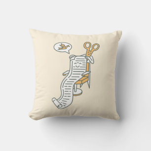 Coussin Style Origami, S'il Vous Plaît