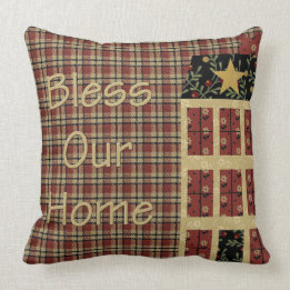 Coussin "Style primitif" JETER LE COULEUR