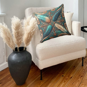 Coussin Style Sud-Ouest en cuir à outils de l'Ouest